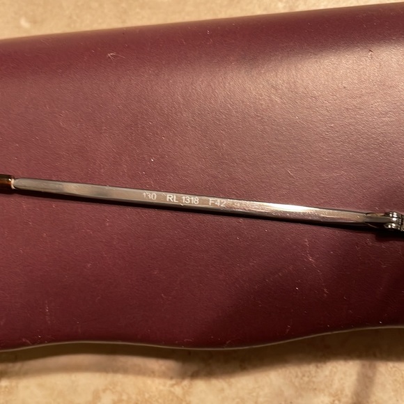 Ralph Lauren eyeglass frames with case - Picture 6 of 10